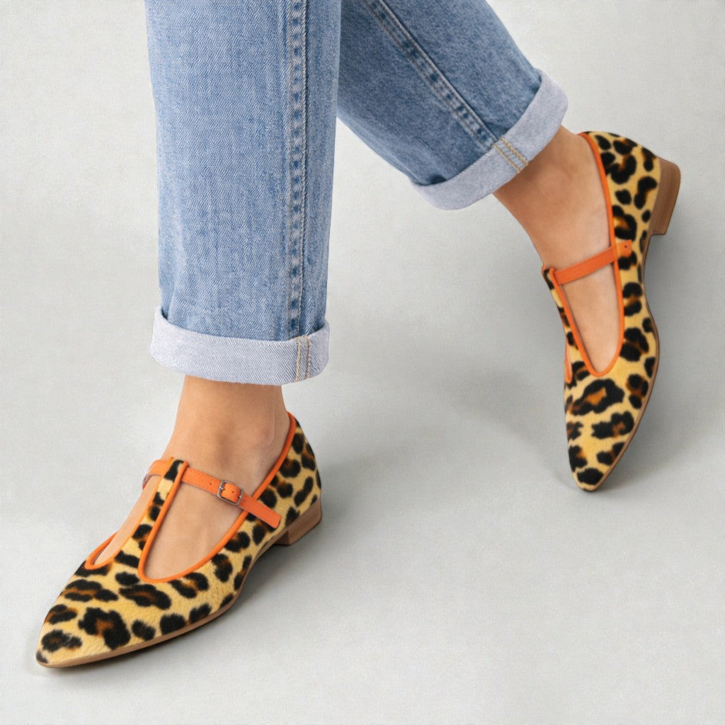Lulu™ | Ballerinas mit T-Riemen
