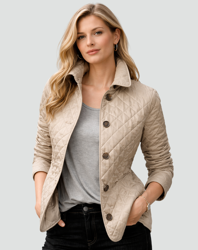Margaux | Geknöpfte Steppjacke