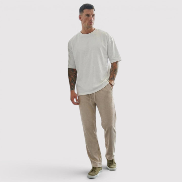 MALTE ストレッチリブ ラウンジパンツ