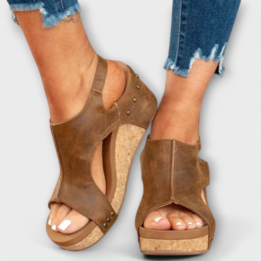 Lina - Orthopaedic Shoes with Wedge Heel