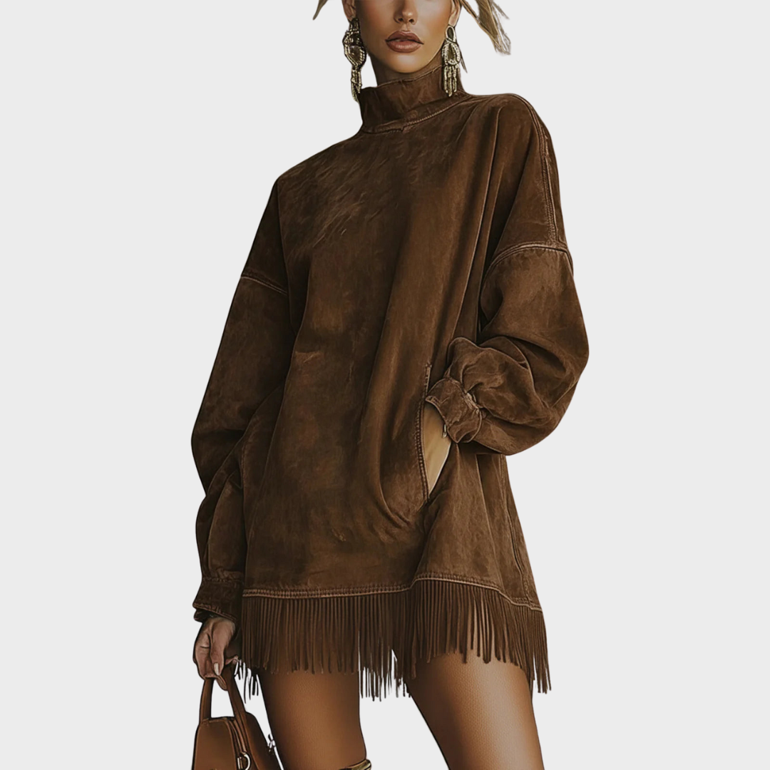 Marisa | Fringe Dress
