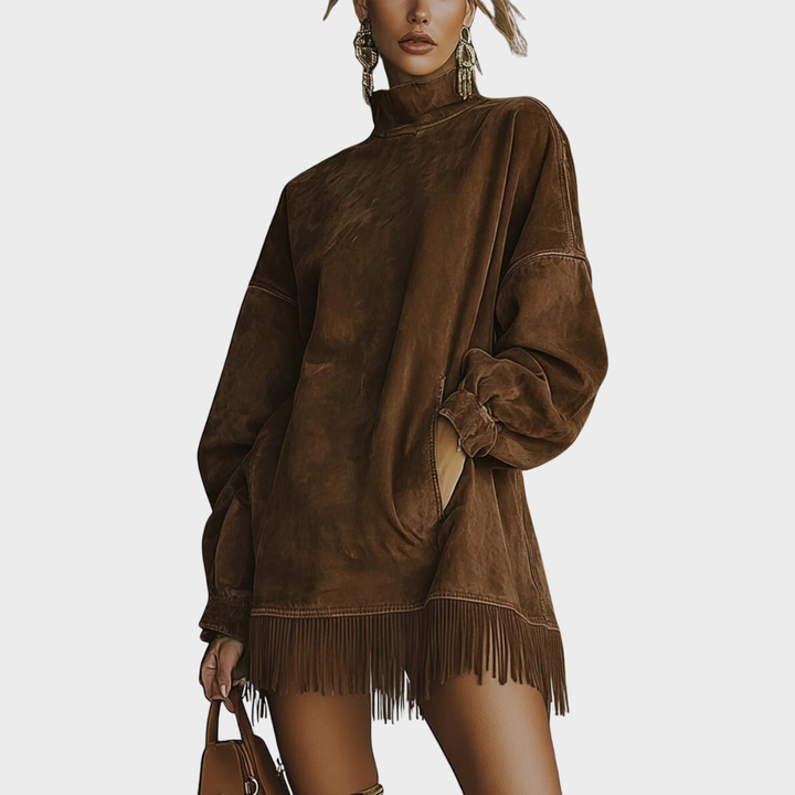 Marisa | Fringe Dress