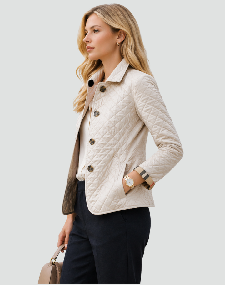 Margaux | Geknöpfte Steppjacke