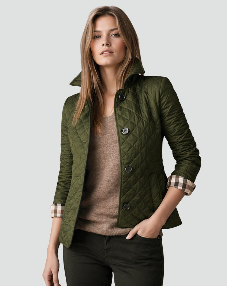 Margaux | Geknöpfte Steppjacke