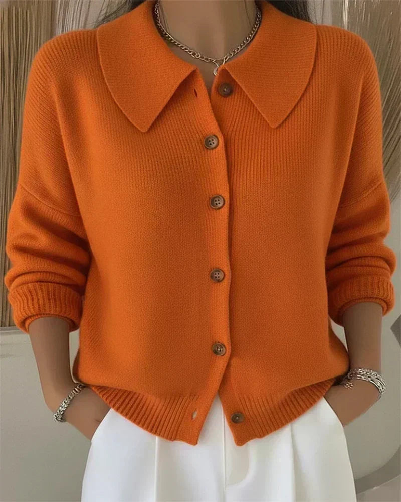 Vespera™ | Cardigan mit Stehkragen