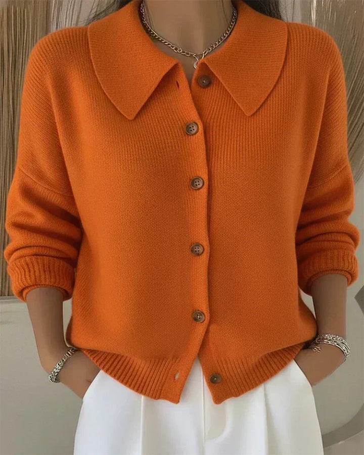 Vespera™ | Cardigan mit Stehkragen