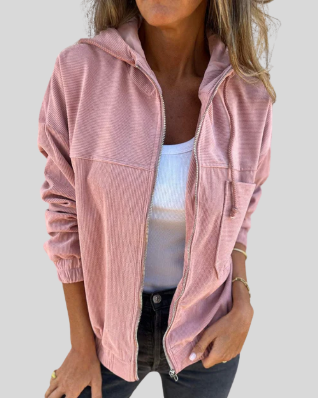 Mabel | Soft Gilet mit Reißverschluss