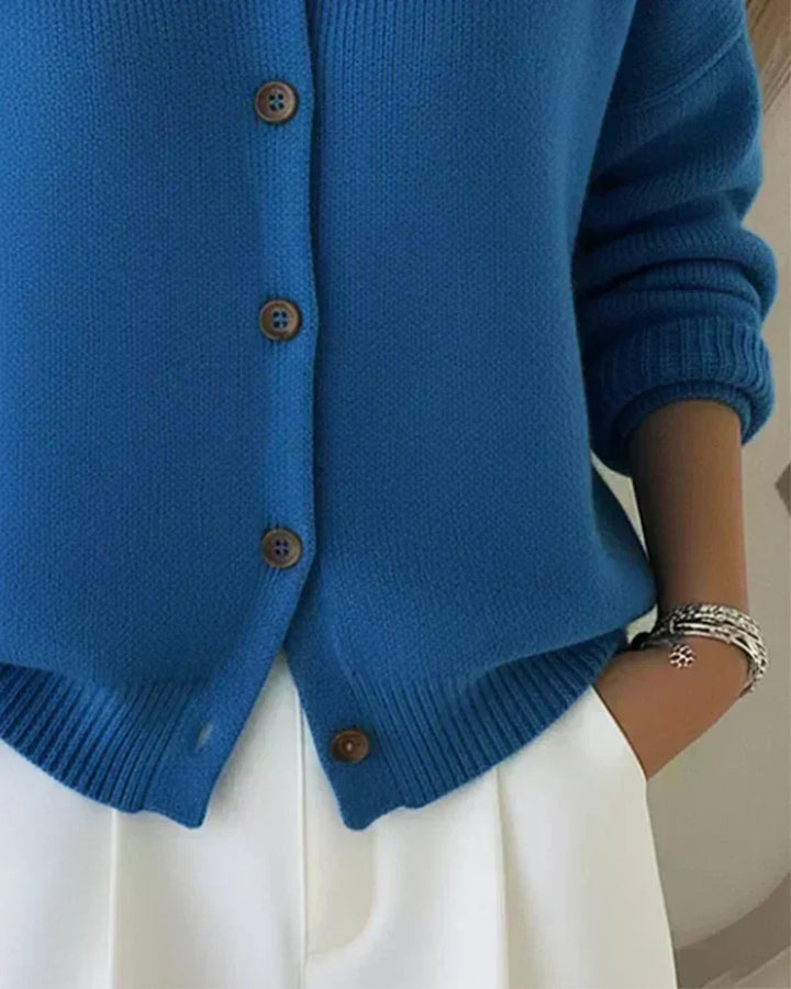 Vespera™ | Cardigan mit Stehkragen