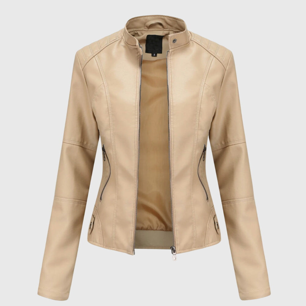 Giorgina™ | Elegante Lederjacke für Frauen
