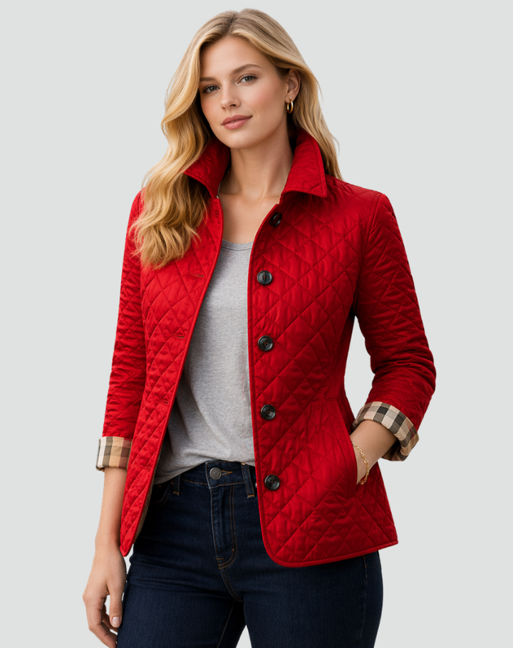 Margaux | Geknöpfte Steppjacke