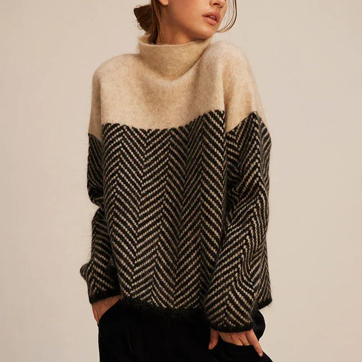 Susan - Luxuriöser Rollkragenpullover