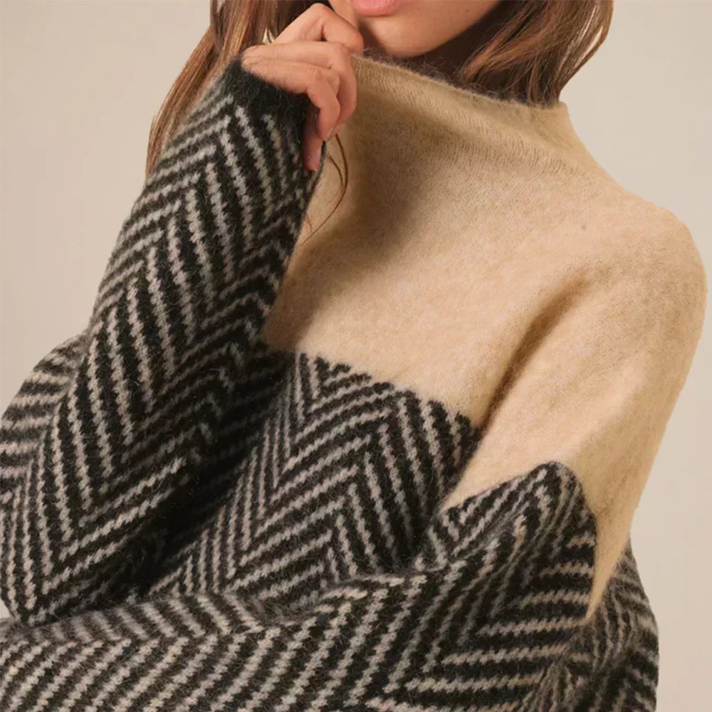 Susan - Luxuriöser Rollkragenpullover