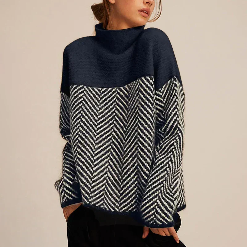 Susan - Luxuriöser Rollkragenpullover