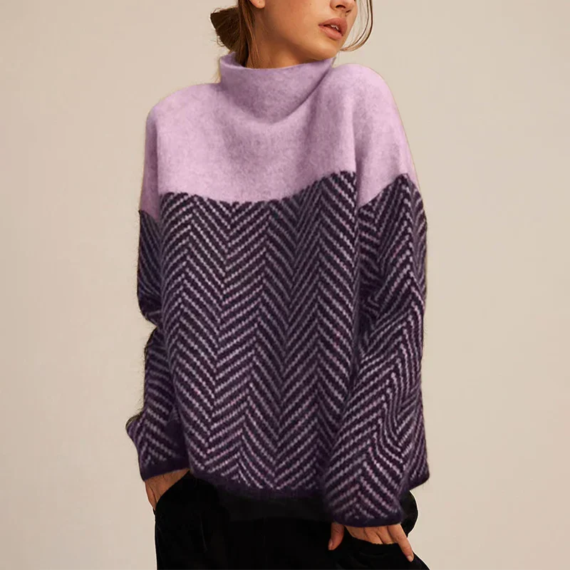 Susan - Luxuriöser Rollkragenpullover