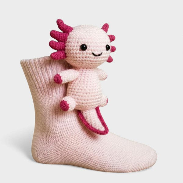 Marta™ | Axolotl-Socken