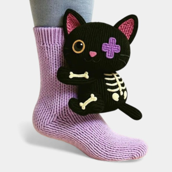 Noelia™ | Katzen-Socken