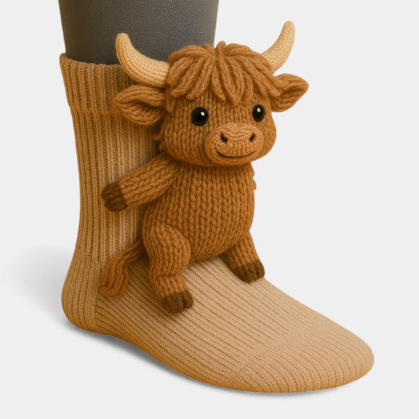 Irene™ | Schottische Kuhsocken