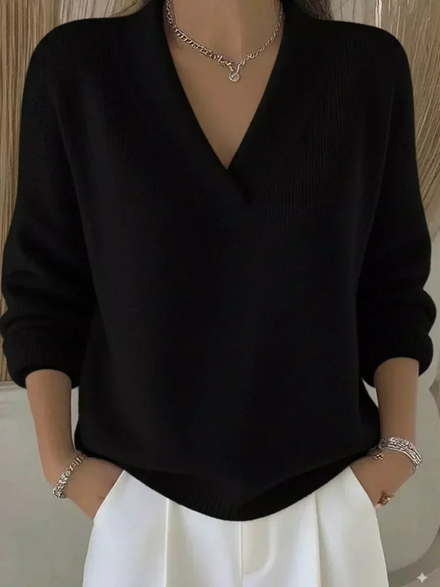 Vivelle™ | Pull V-Ausschnitt Relaxed