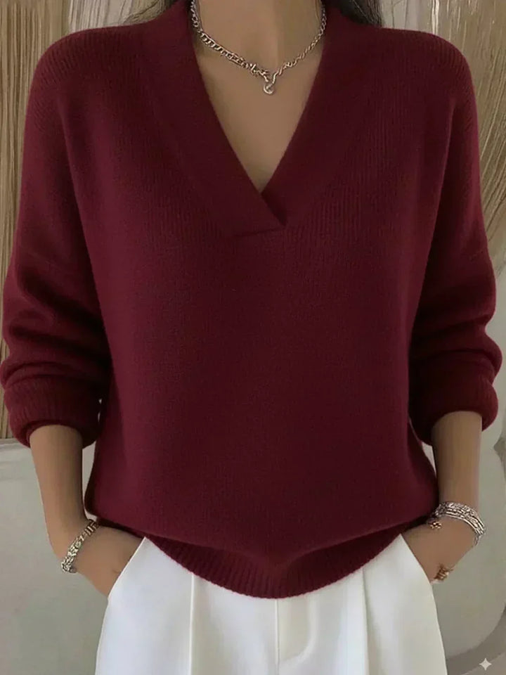 Vivelle™ | Pull V-Ausschnitt Relaxed