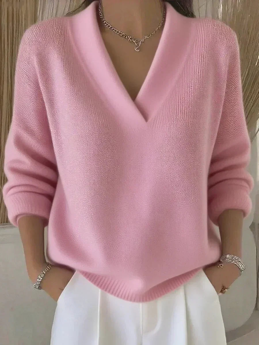 Vivelle™ | Pull V-Ausschnitt Relaxed