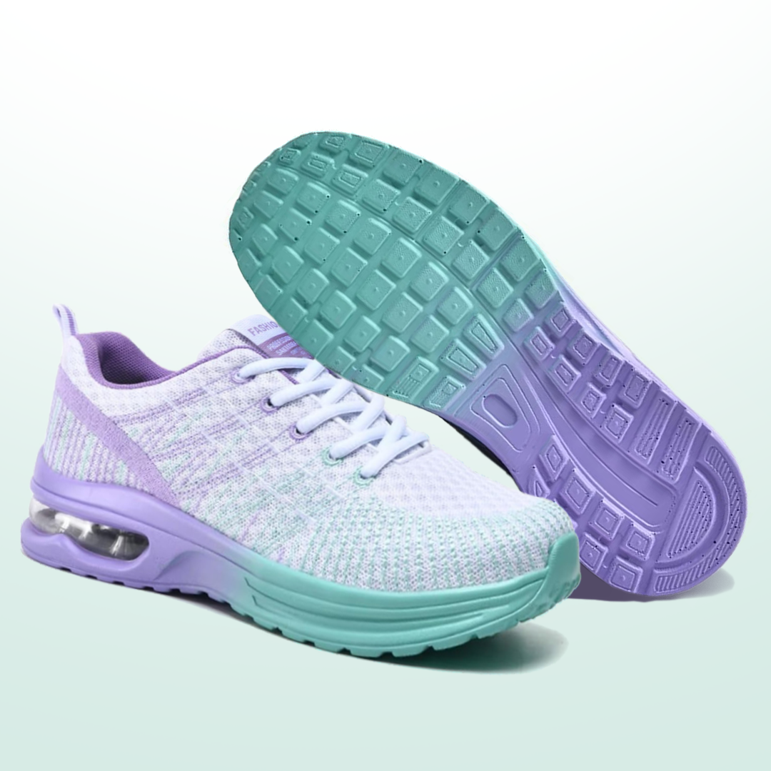 Chloé – Orthopädische Schuhe in Lila und Türkis