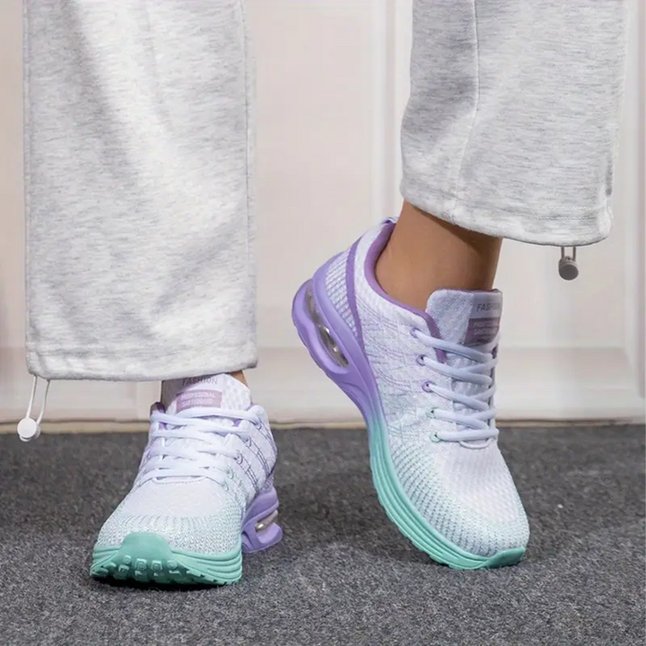 Chloé – Orthopädische Schuhe in Lila und Türkis