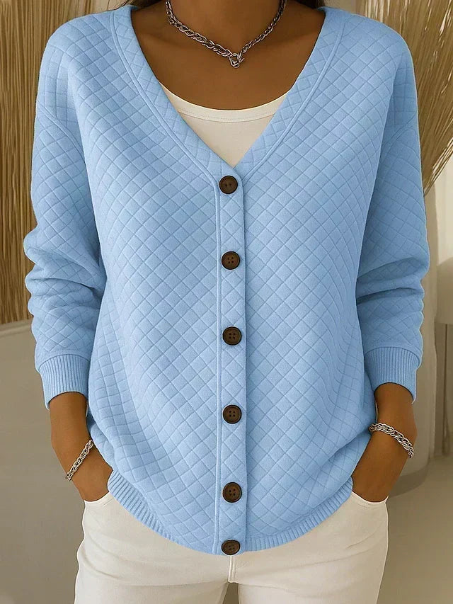 Laverne™ | Steppcardigan mit Knöpfen