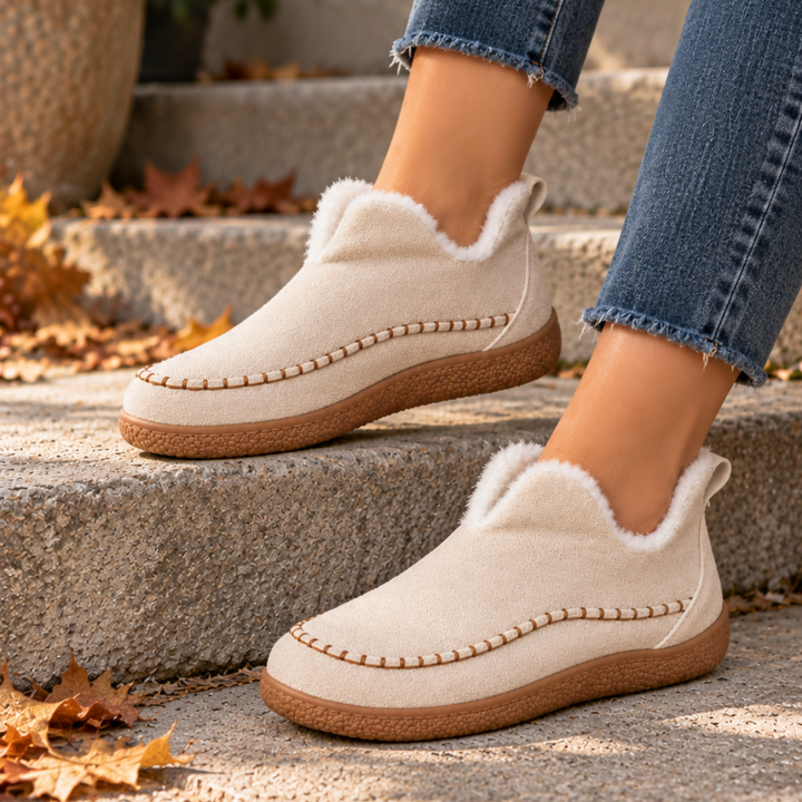 Leslie | Bequeme Stiefeletten mit rutschfester Sohle