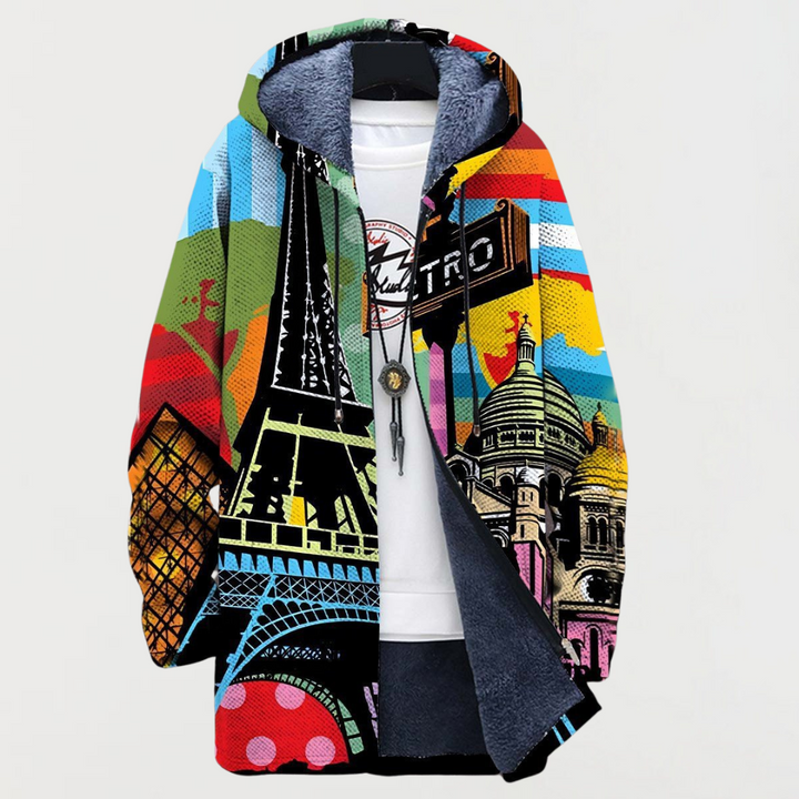 Jamie | Hoodie mit urbanem Muster