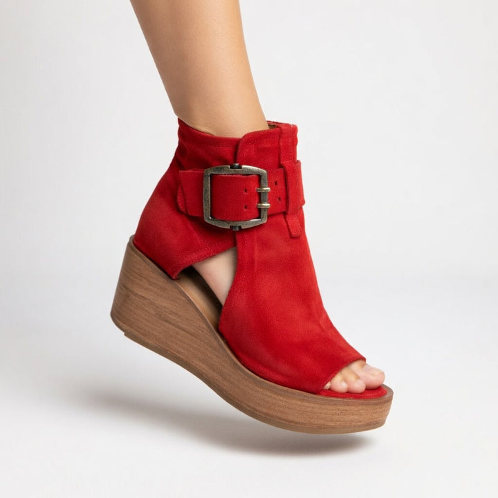 Orélisse | Offene Wedge-Stiefeletten im modernen Stil