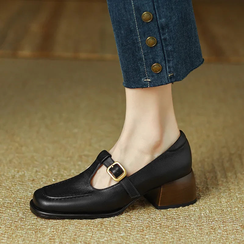 Ysolenne | T-Strap Sandalen