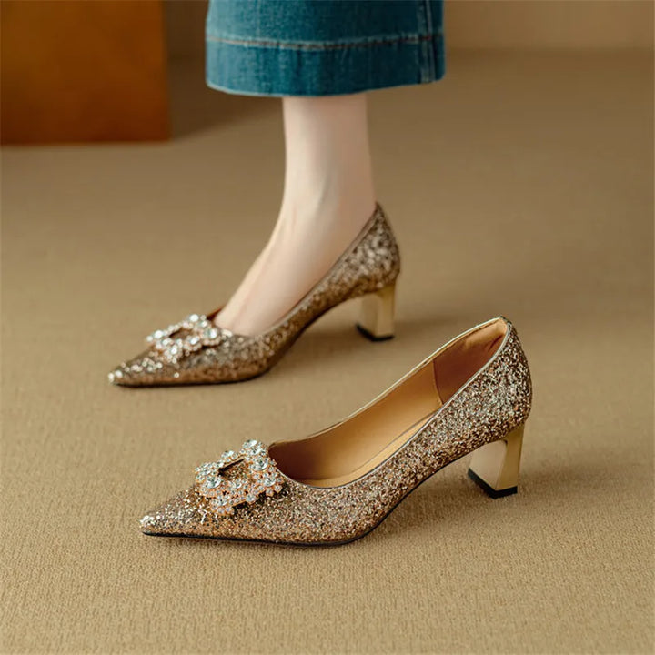 Gloria | Glitzernde Pumps