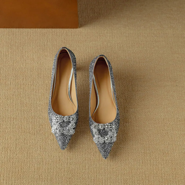 Gloria | Glitzernde Pumps