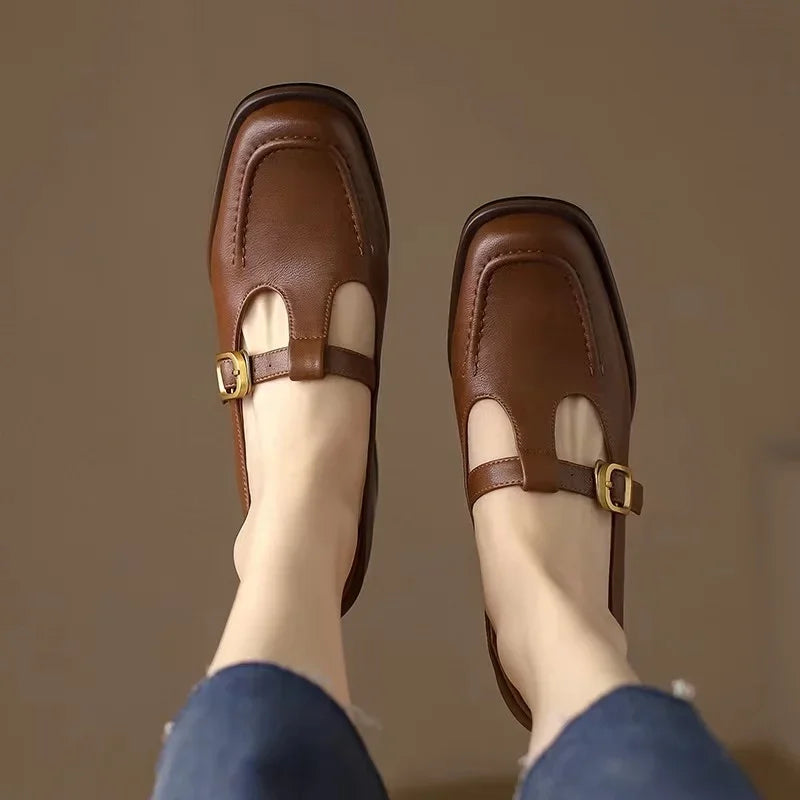 Ysolenne | T-Strap Sandalen