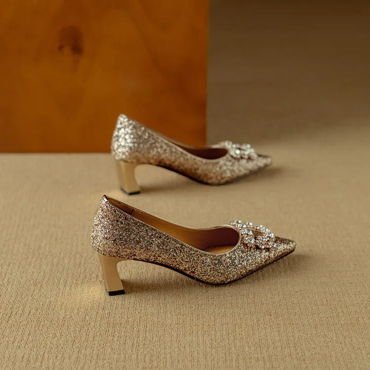 Gloria | Glitzernde Pumps