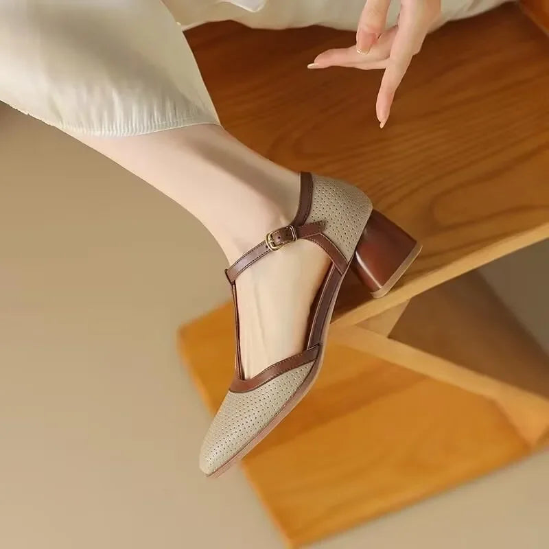 Katarzyna | Orthopädische Schuhe mit mittelhohen Absätzen