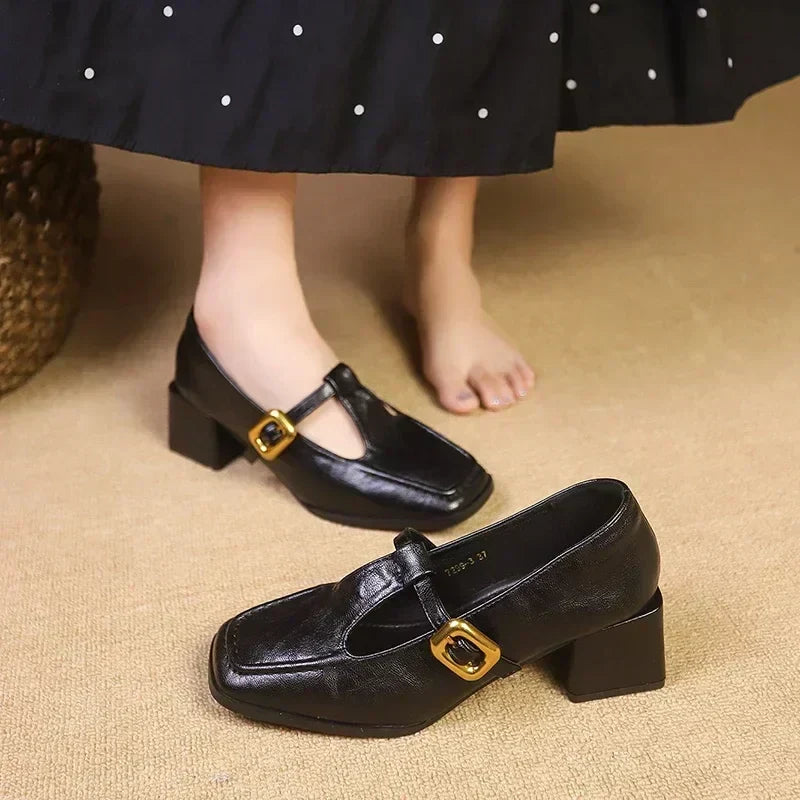 Bianca | Französische Mary Janes