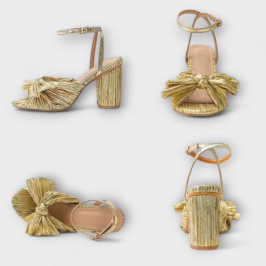 Fee - Sandalen mit dicker Schleife