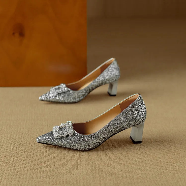 Gloria | Glitzernde Pumps