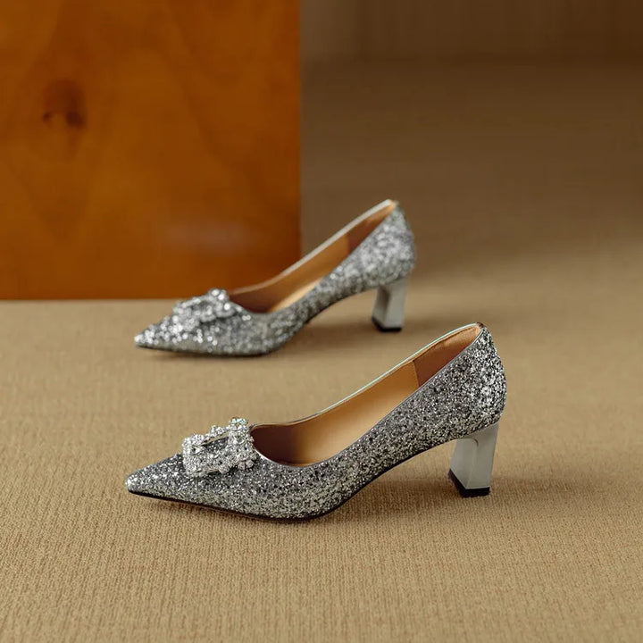 Gloria | Glitzernde Pumps
