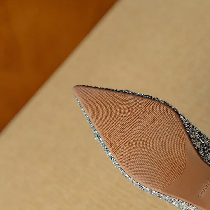 Gloria | Glitzernde Pumps