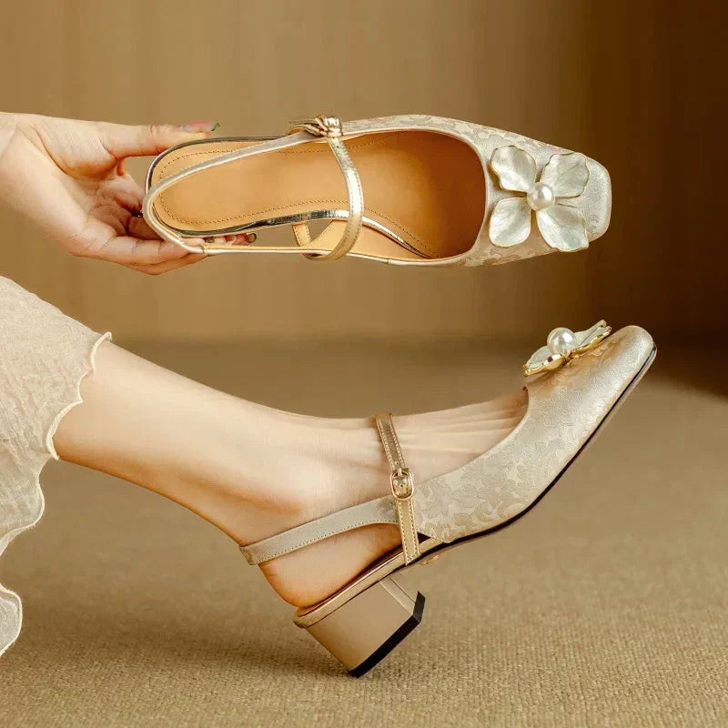Genine | Pumps mit Fersenriemen