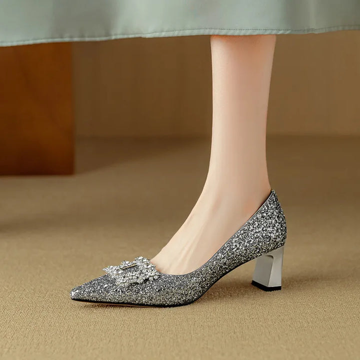 Gloria | Glitzernde Pumps