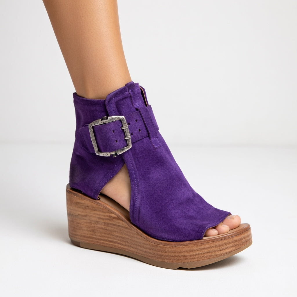 Orélisse | Offene Wedge-Stiefeletten im modernen Stil