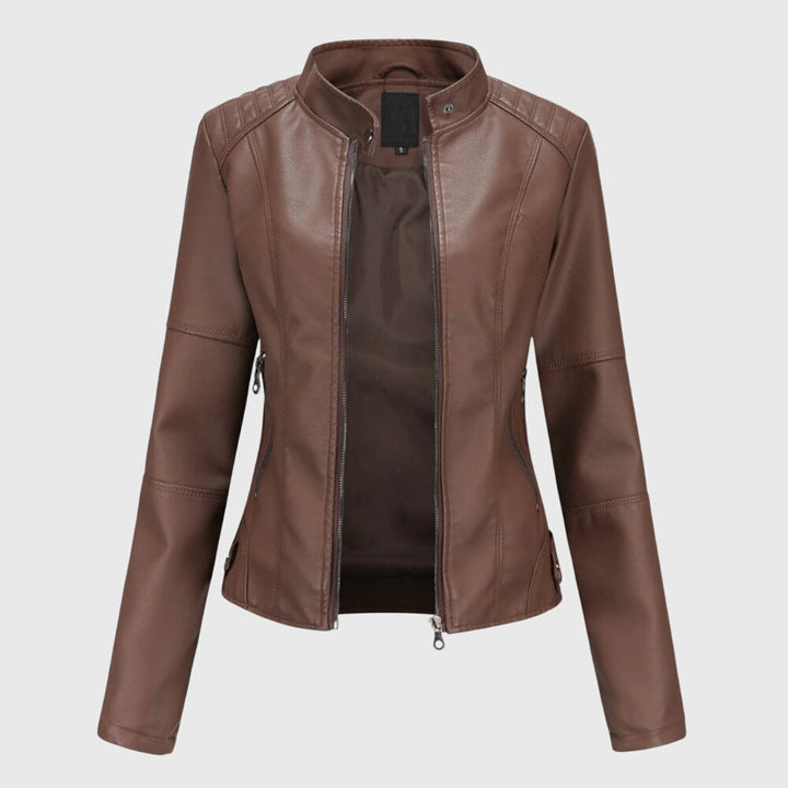 Giorgina™ | Elegante Lederjacke für Frauen