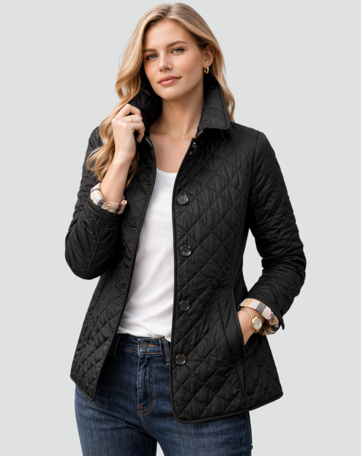 Margaux | Geknöpfte Steppjacke