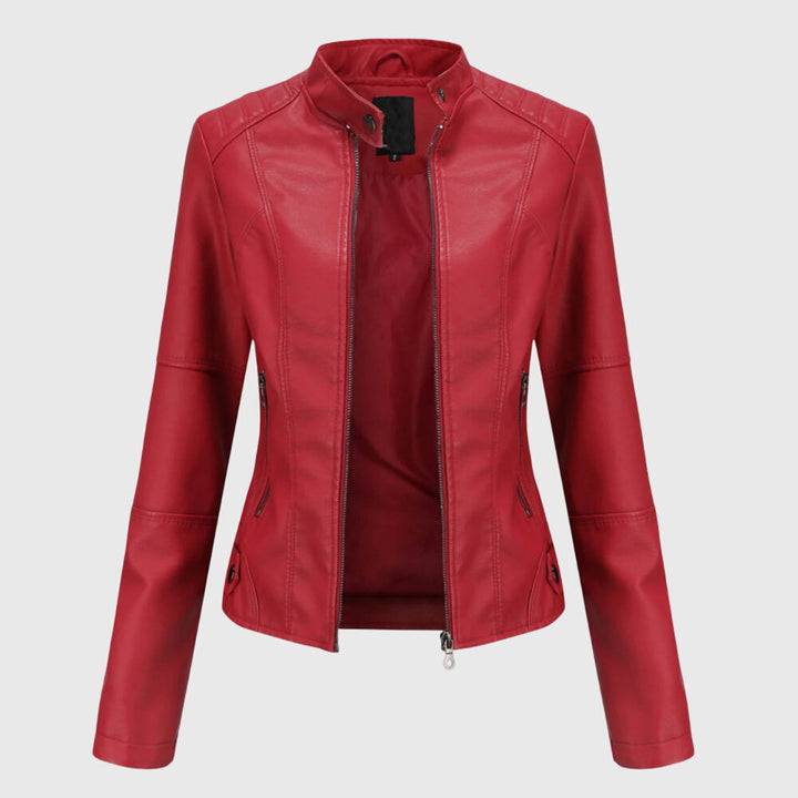 Giorgina™ | Elegante Lederjacke für Frauen