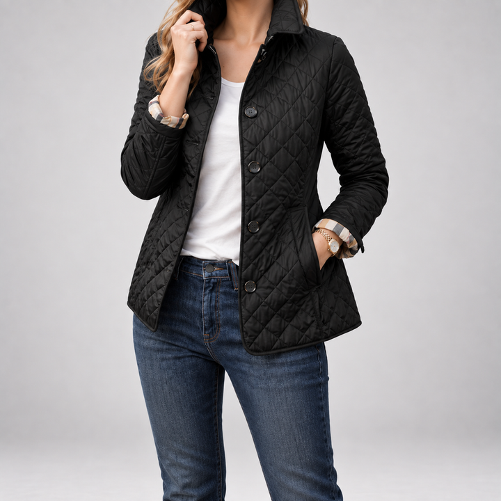 Margaux | Geknöpfte Steppjacke