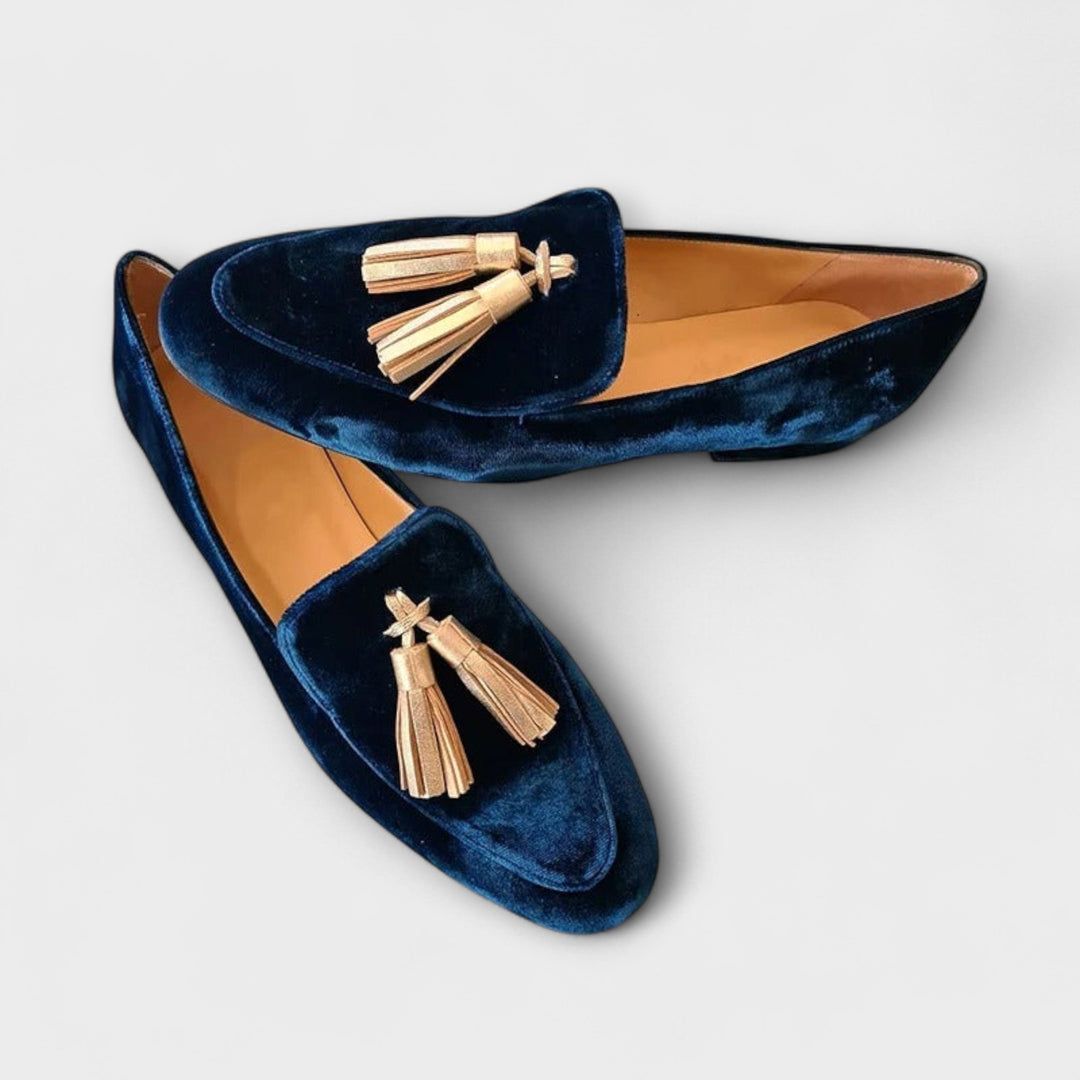 Quinnlyn – Vintage-inspirierte Loafer mit Quasten