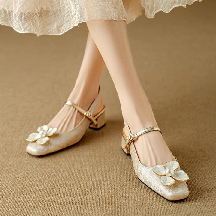 Genine | Pumps mit Fersenriemen